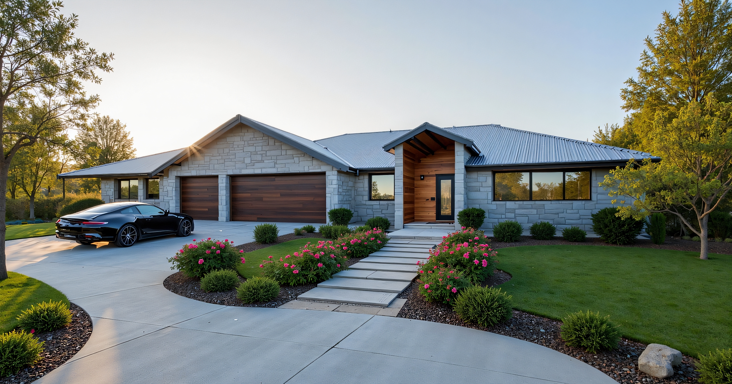 Listing widget facade image