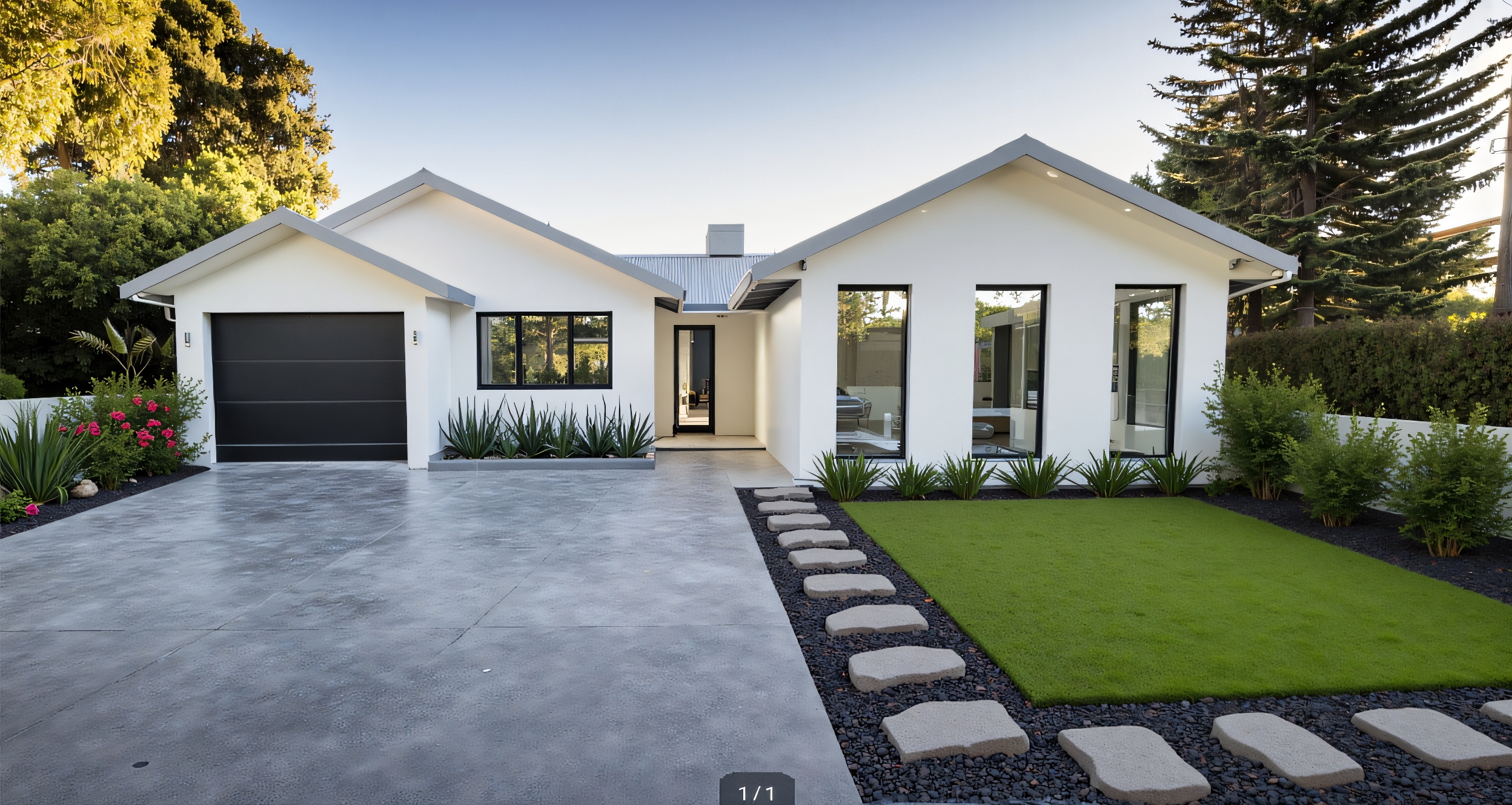 Listing widget facade image