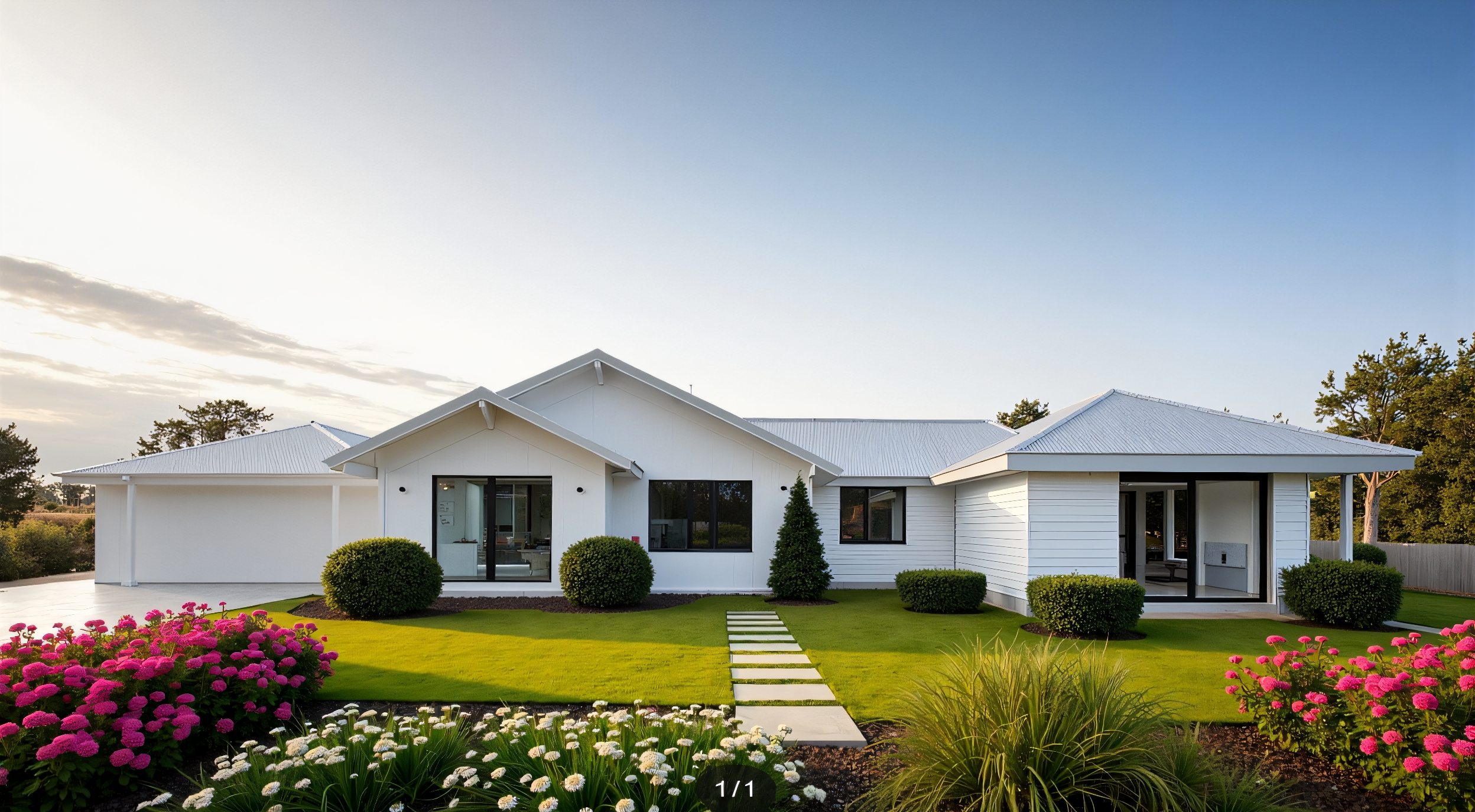 Listing widget facade image