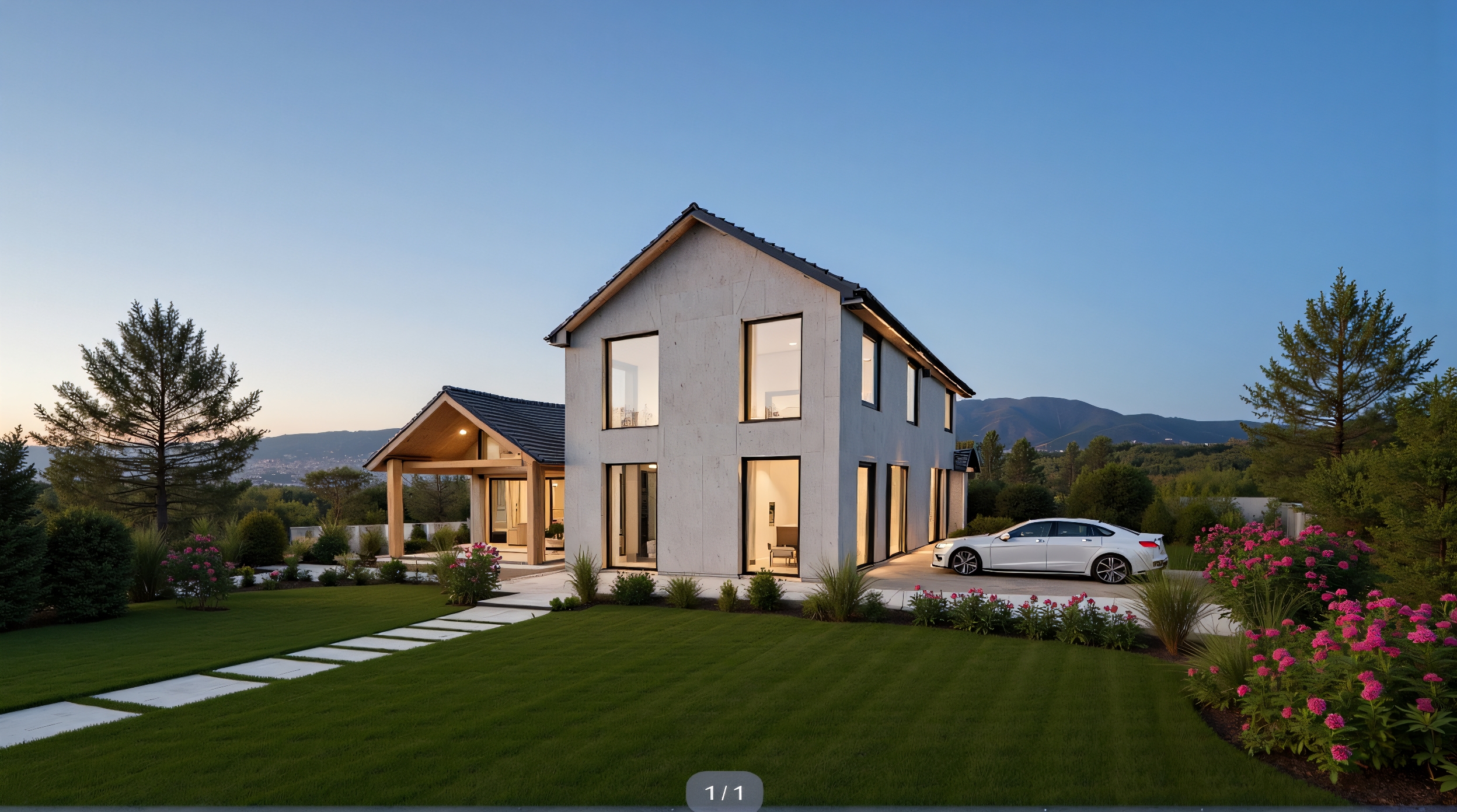 Listing widget facade image