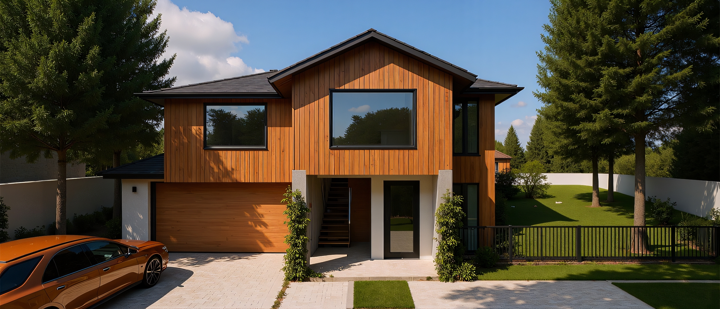 Listing widget facade image