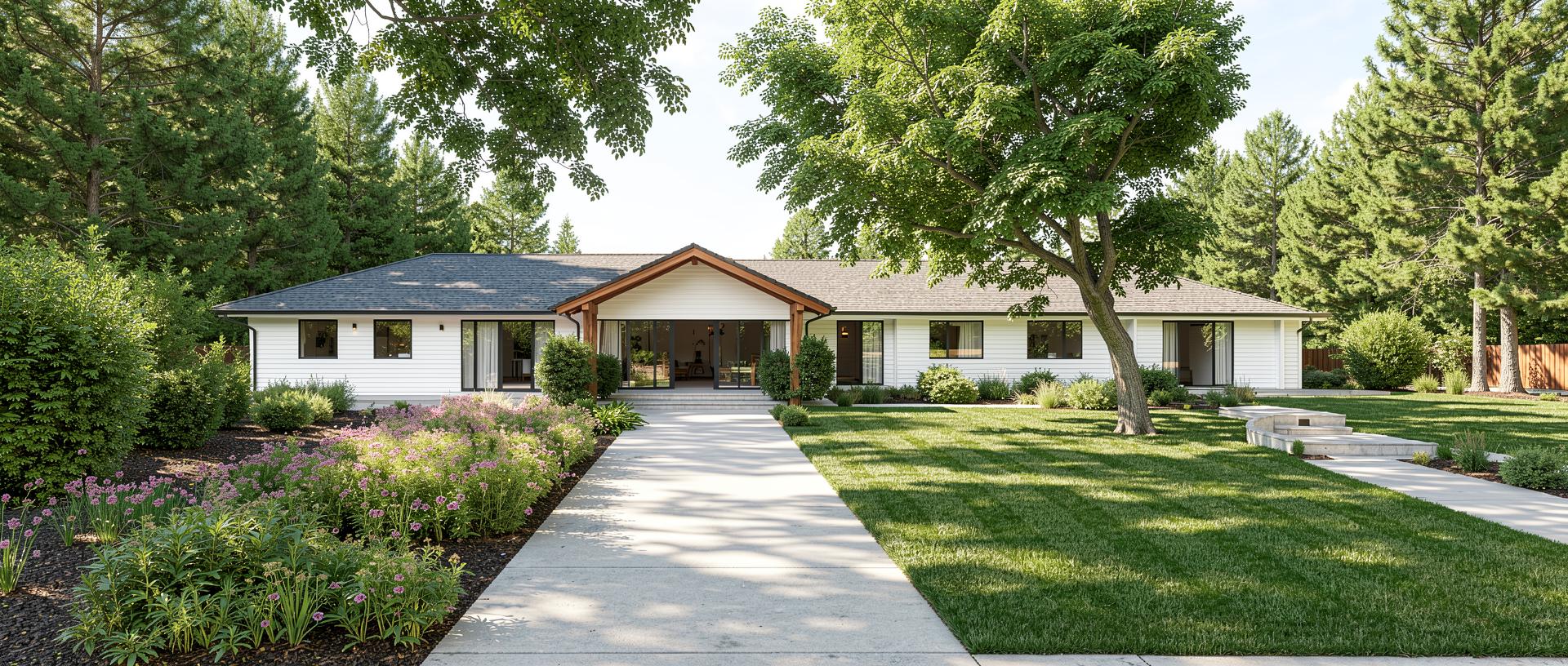 Listing widget facade image