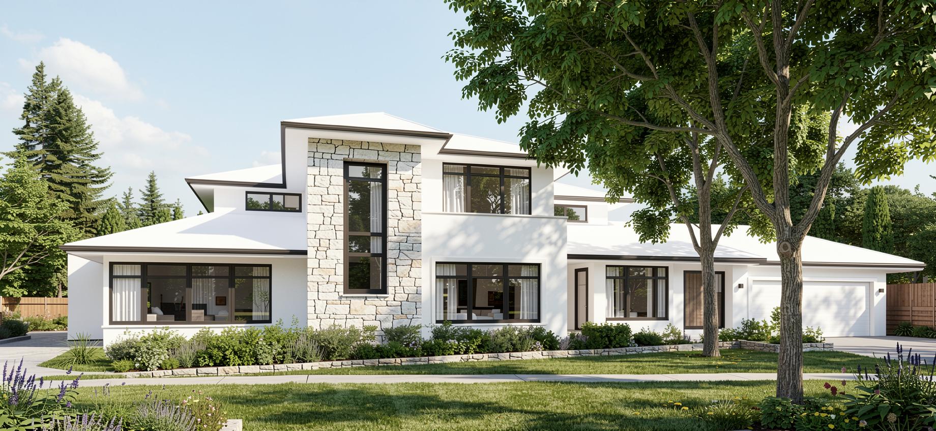 Listing widget facade image