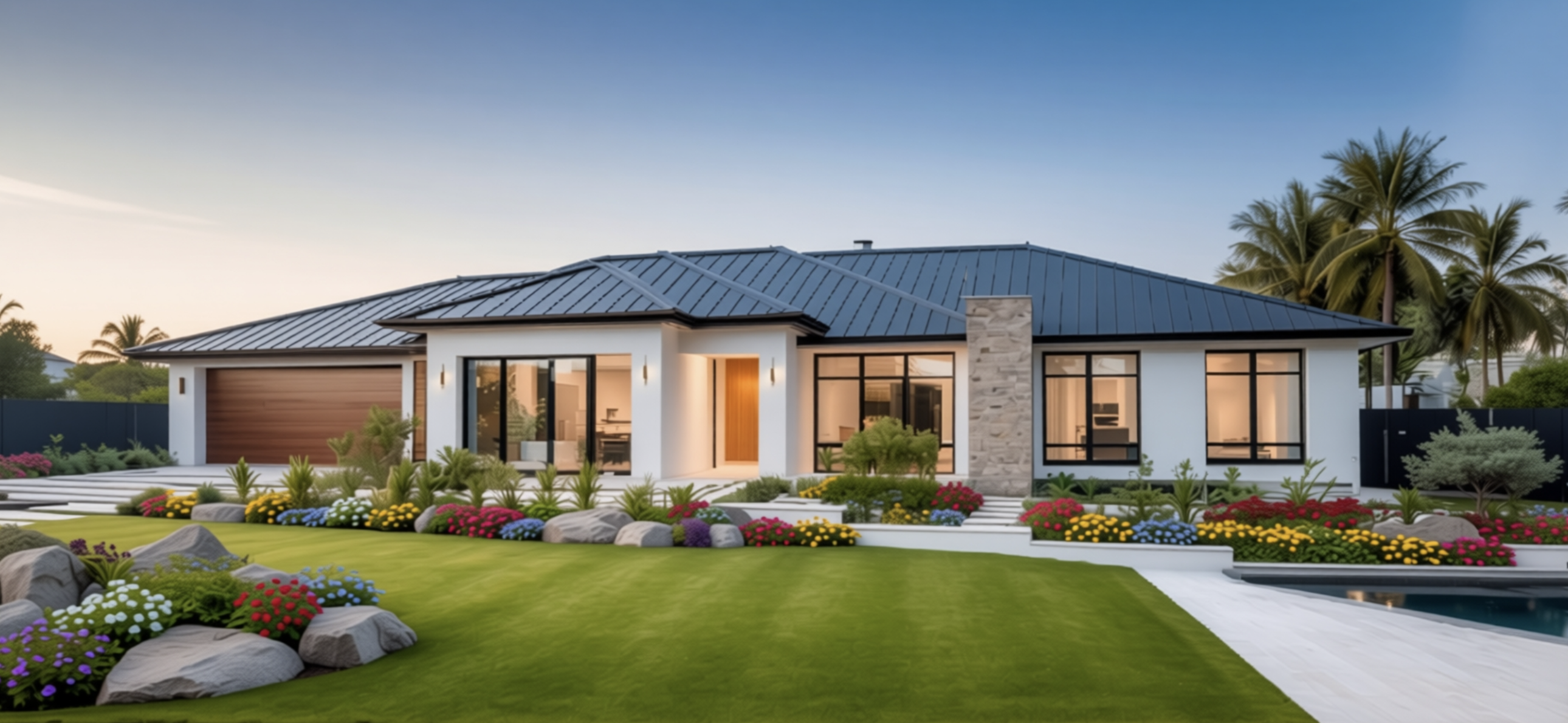 Listing widget facade image