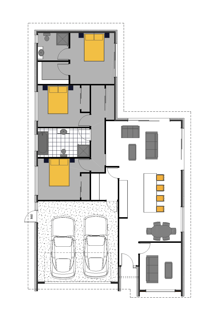 Thunbergia 168 floor plan