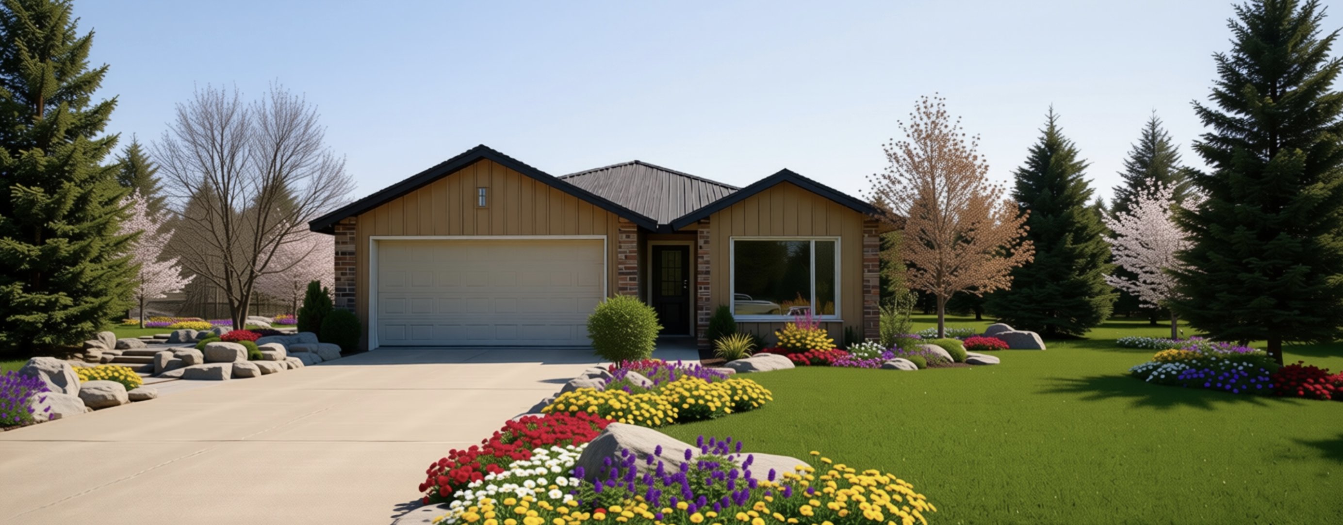 Listing widget facade image