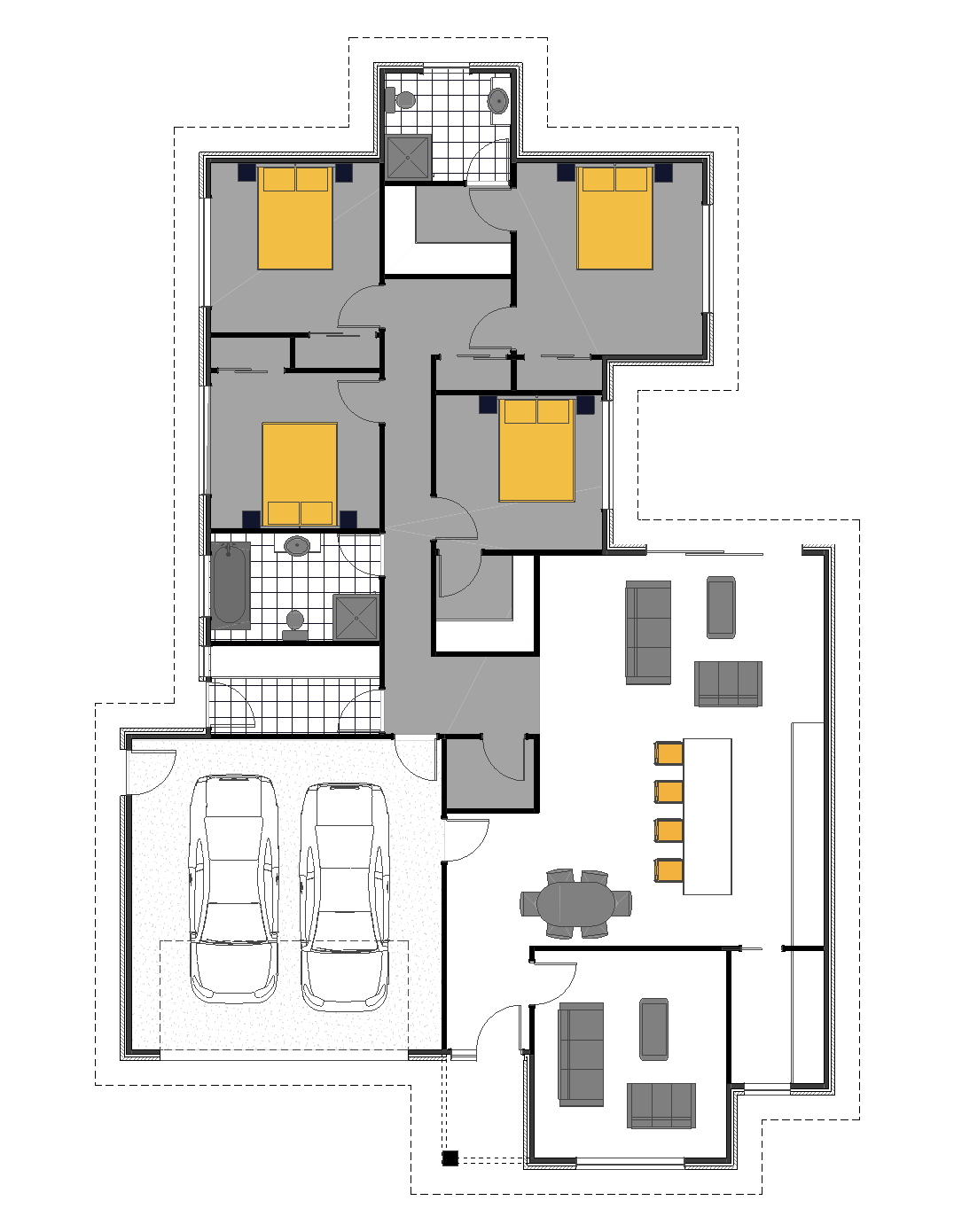 Weeping Willow 215 floor plan