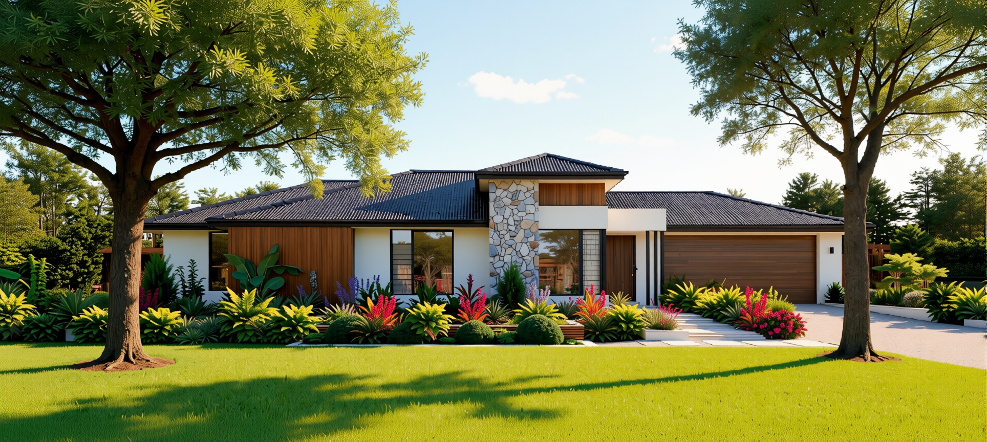 Listing widget facade image