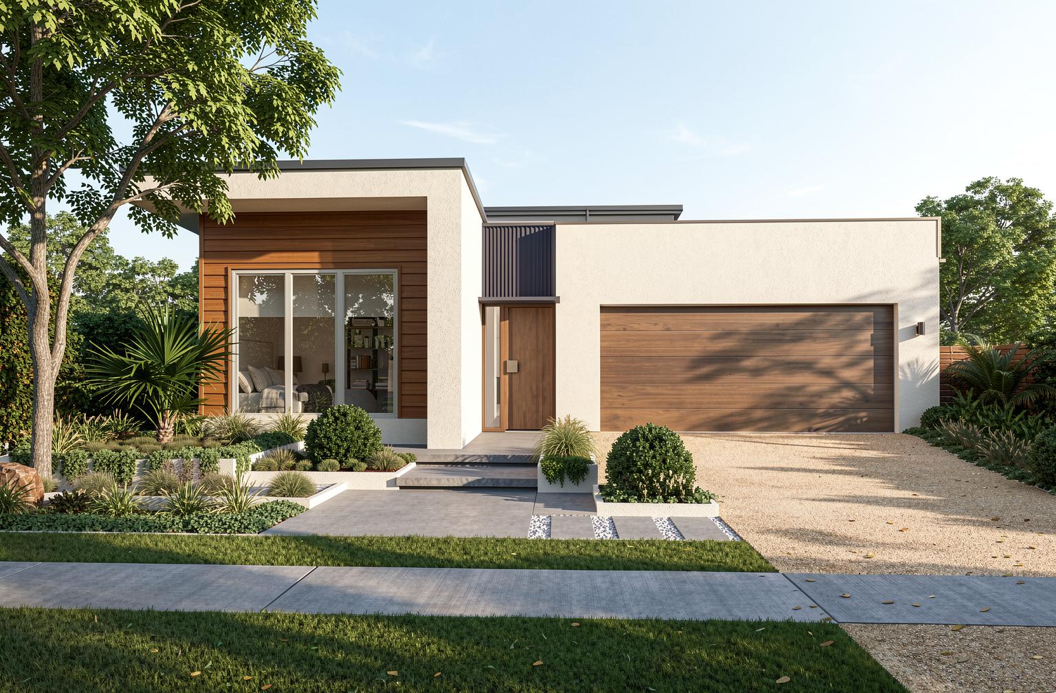 Listing widget facade image