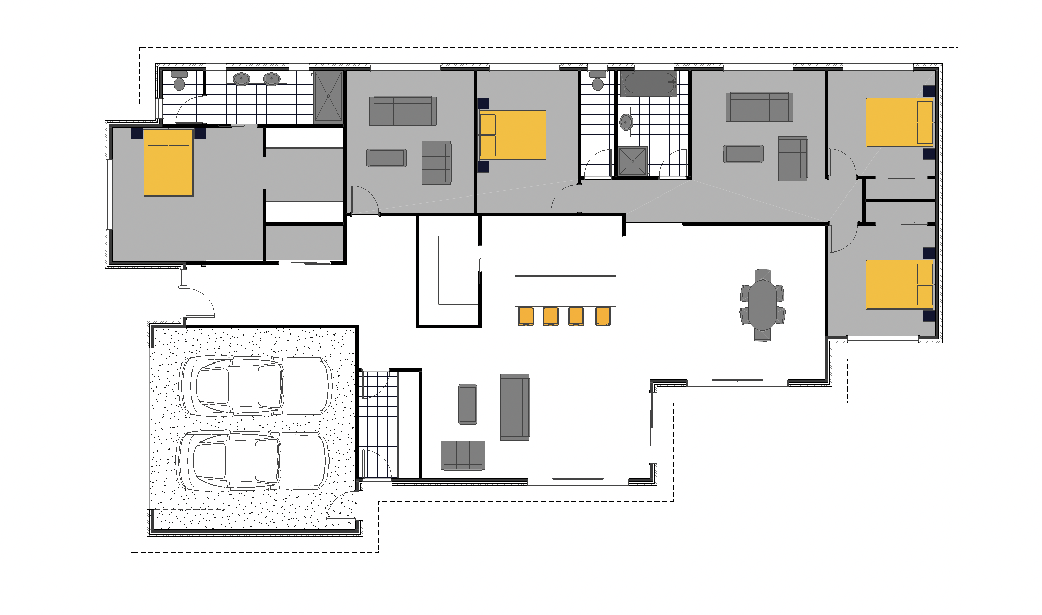 Service Berry 281.8m2 floor plan