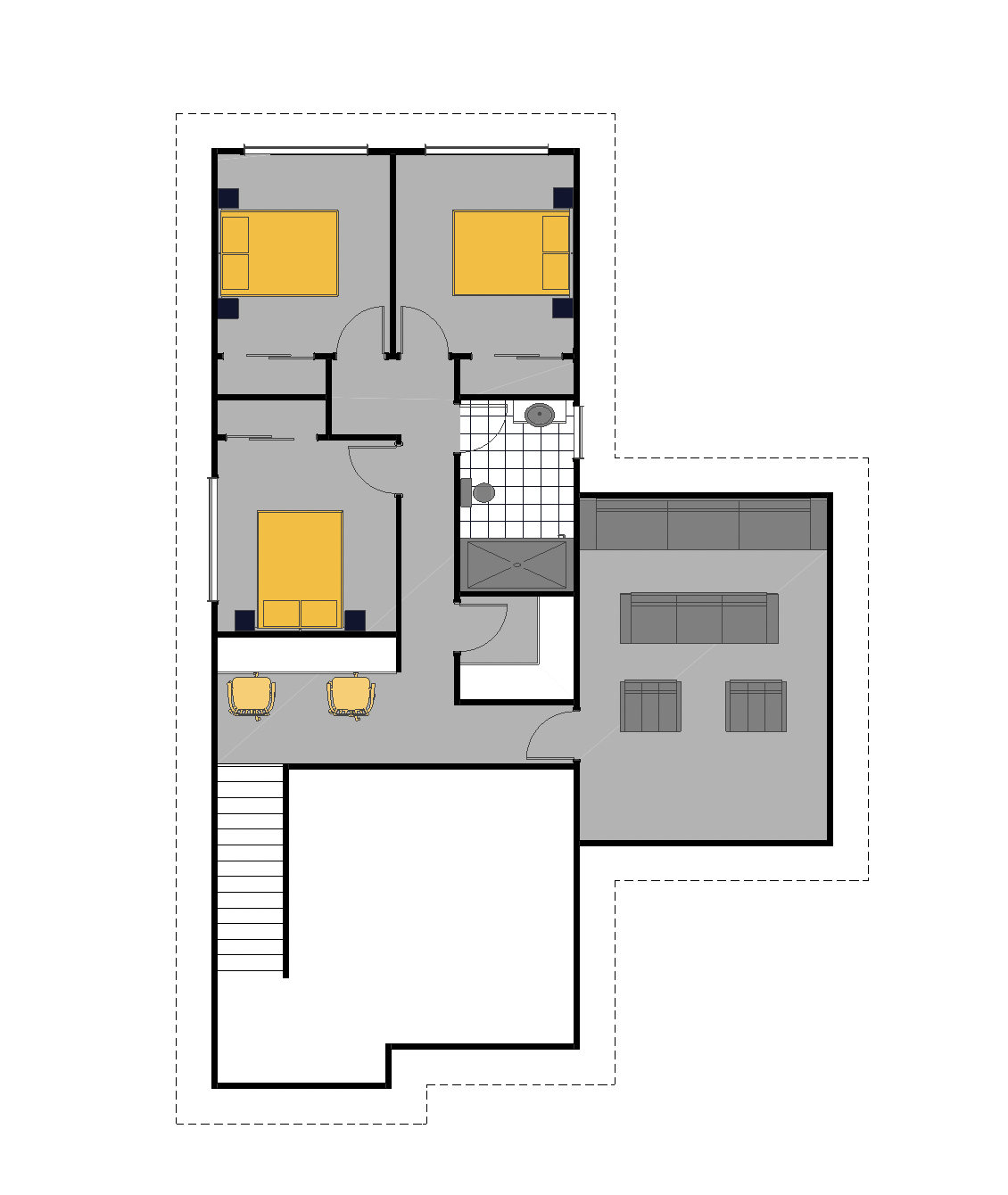 The Alpine 423 floor plan