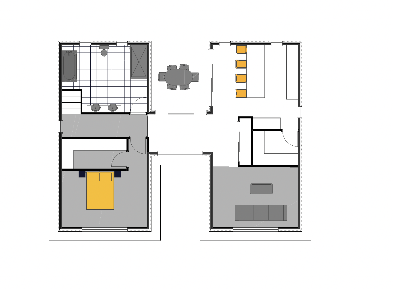 The Harbour 211 floor plan