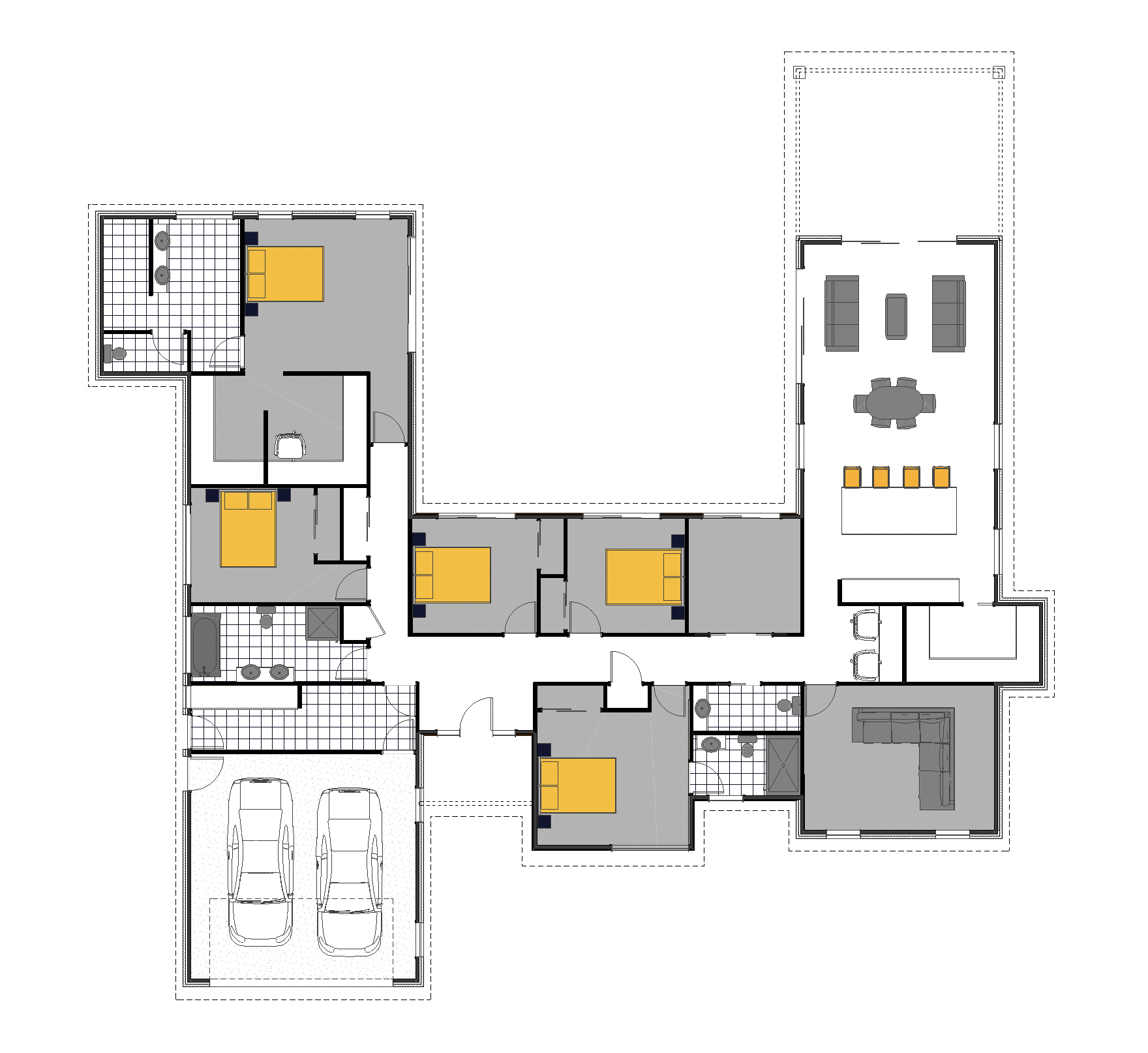The Horizon 300 floor plan