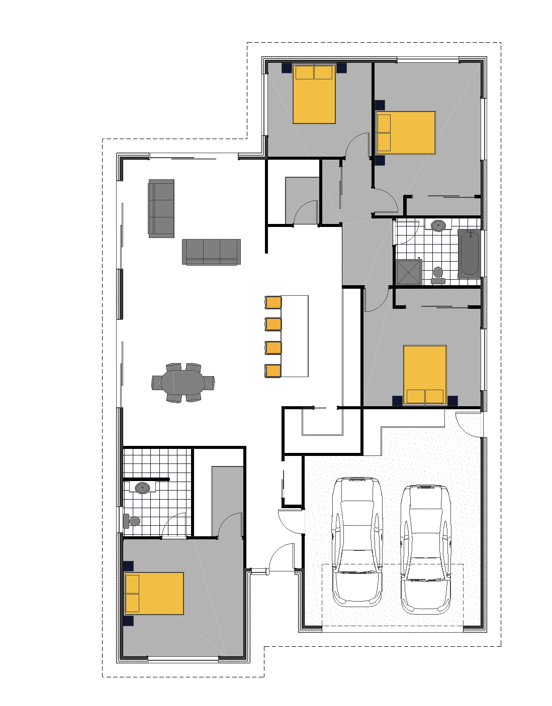 The Hudson 232 floor plan