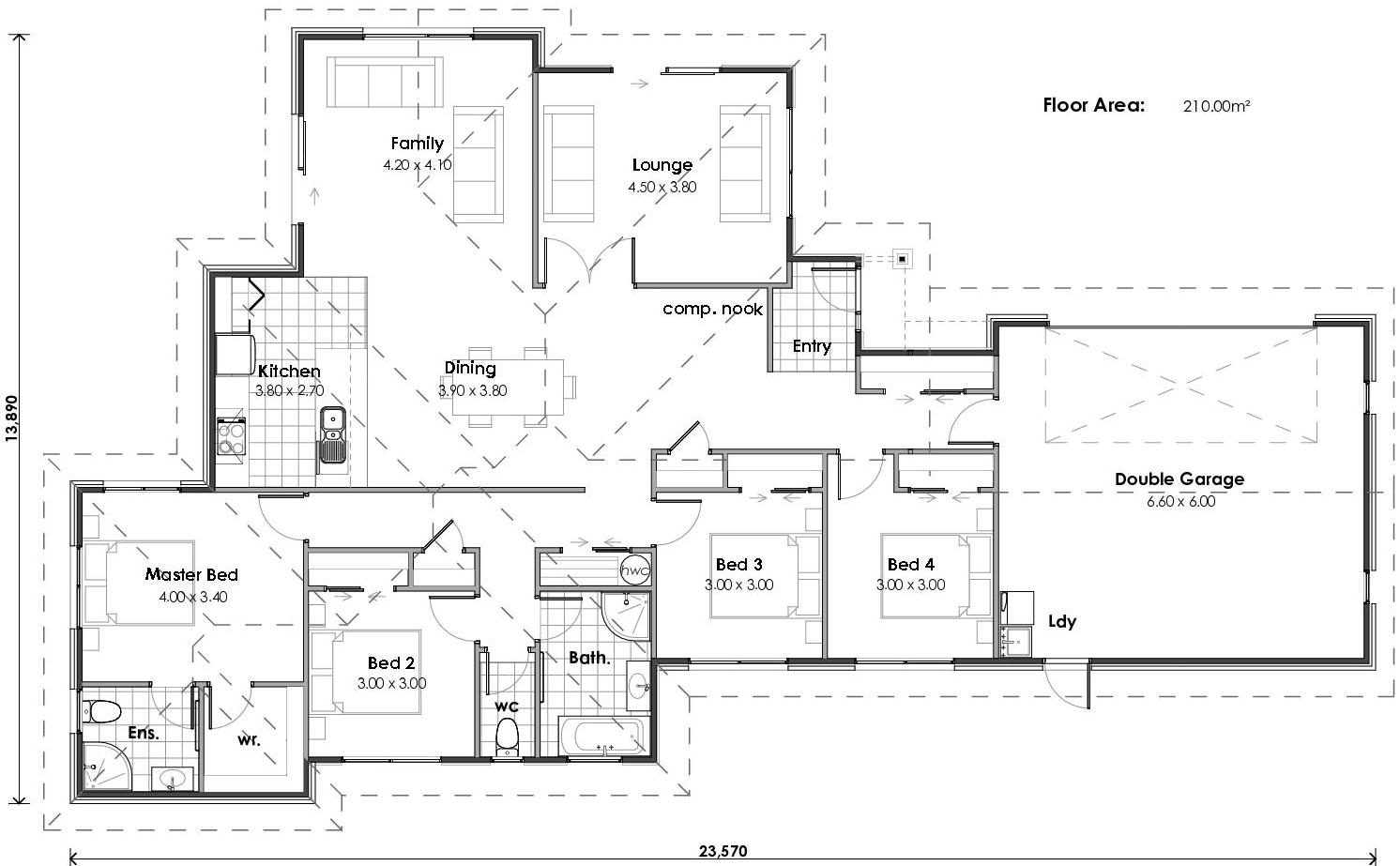 Discover the Pelorus House Plan | Highmark Homes NZ