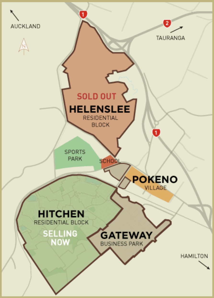 Pokeno Village Estates floor plan