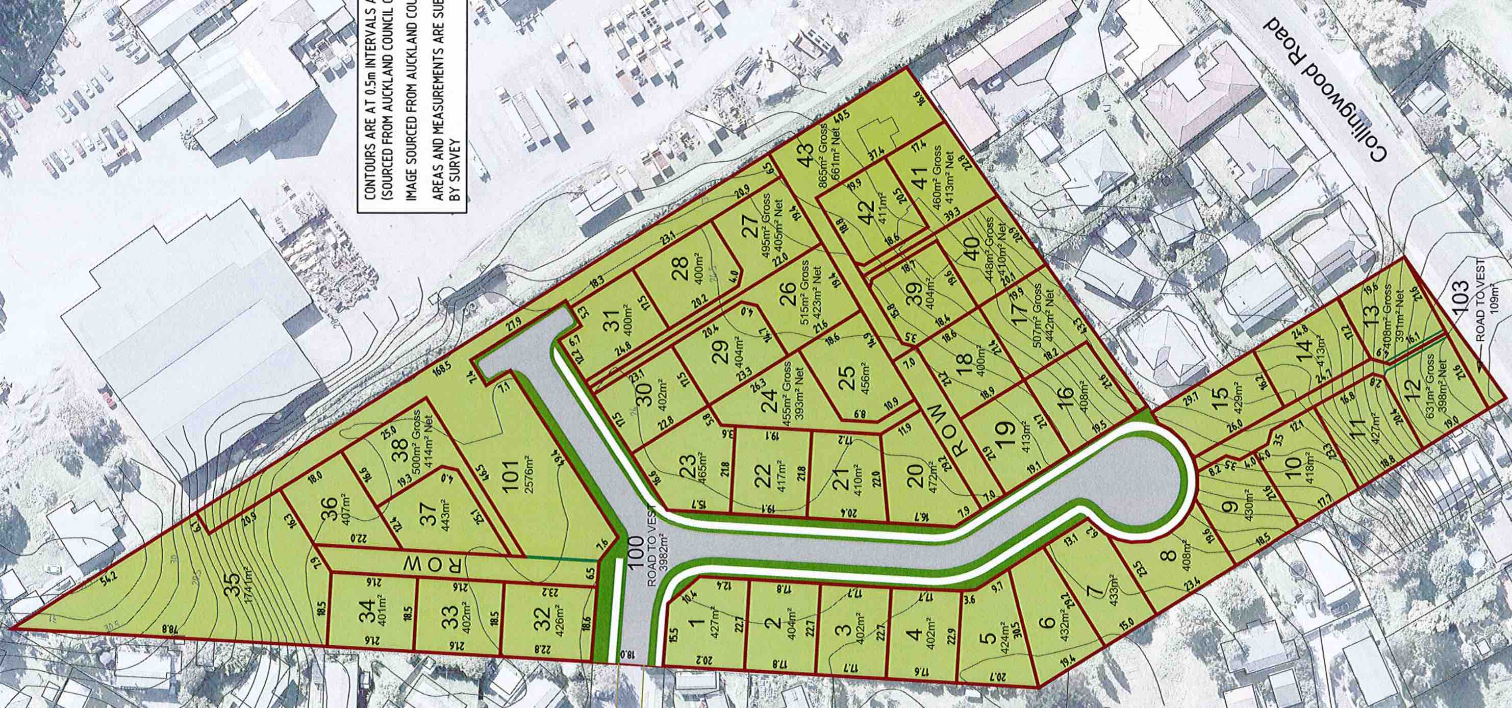 Waiuku Hamilton Drive Estate floor plan