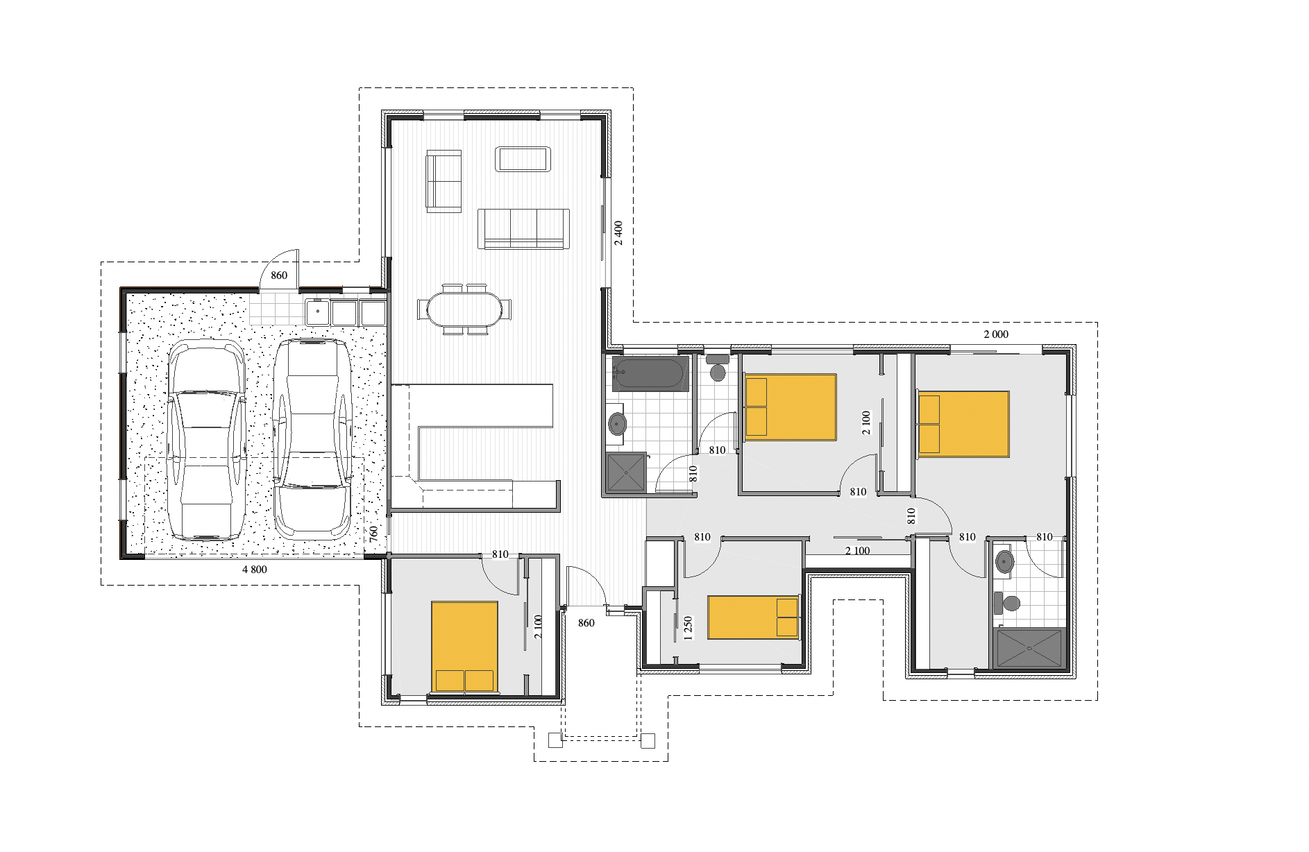 Building in Waiuku  floor plan