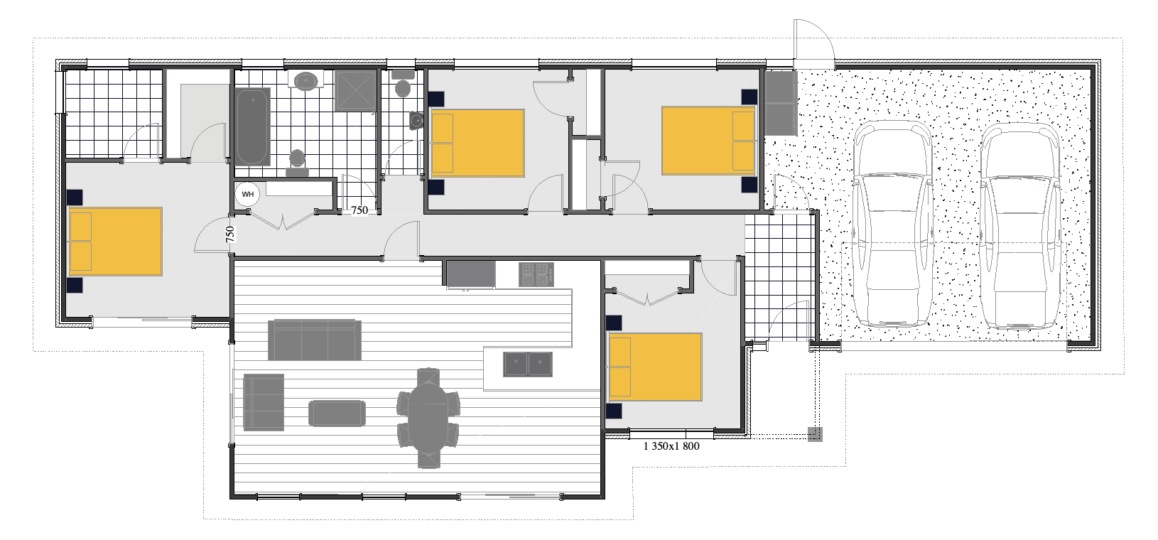 Sea View, Large Lifestyle Section floor plan