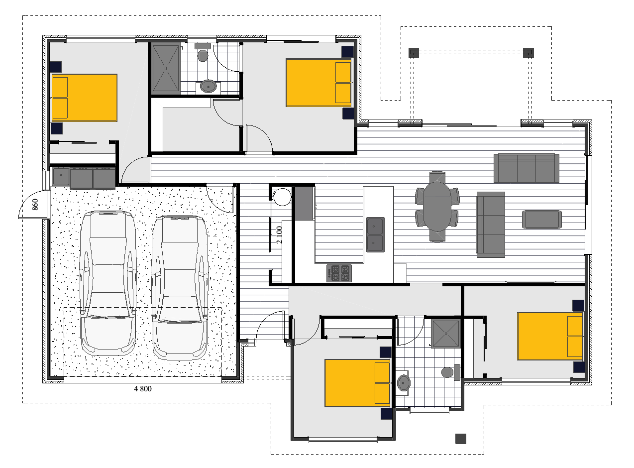 Live by the water floor plan